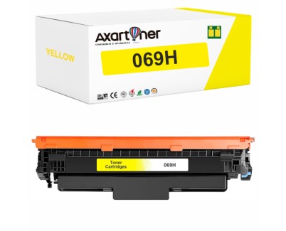 Compatible Canon 069H / 5095C002 - con chip - Amarillo Cartucho de Toner para I-Sensys LBP673Cdw / MF752Cdw / MF754Cdw