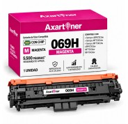 Compatible Canon 069H / 5096C002 - con chip - Magenta Cartucho de Toner para I-Sensys LBP673Cdw / MF752Cdw / MF754Cdw