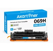 Compatible Canon 069H / 5097C002 - con chip - Cyan Cartucho de Toner para I-Sensys LBP673Cdw / MF752Cdw / MF754Cdw