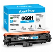 Compatible Canon 069H / 5097C002 - con chip - Cyan Cartucho de Toner para I-Sensys LBP673Cdw / MF752Cdw / MF754Cdw