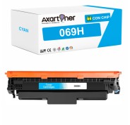 Compatible Canon 069H / 5097C002 - con chip - Cyan Cartucho de Toner para I-Sensys LBP673Cdw / MF752Cdw / MF754Cdw