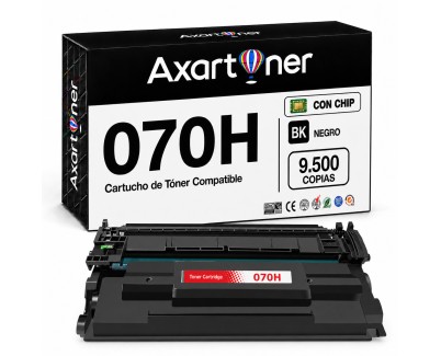 Compatible Canon 070H / 5640C002 Negro Cartucho de Toner para Canon i-SENSYS LBP243dw / LBP246dw / MF461dw / MF463dw / MF465dw