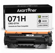 Compatible Canon 071H Negro Cartucho de Toner 5646C002 para Canon i-SENSYS LBP-122dw / MF272dw / MF275dw