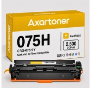 Compatible Canon 075H Amarillo Cartucho de Toner 6366C002 / 6362C002 para Canon i-SENSYS LBP646Cdw / LBP647Cdw / MF664Cdw / MF667Cdw