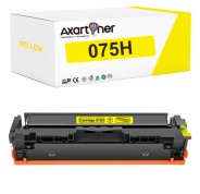 Compatible Canon 075H Amarillo Cartucho de Toner 6366C002 / 6362C002 para Canon i-SENSYS LBP646Cdw / LBP647Cdw / MF664Cdw / MF667Cdw