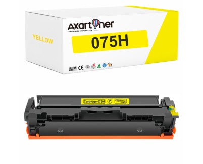 Compatible Canon 075H Amarillo Cartucho de Toner 6366C002 / 6362C002 para Canon i-SENSYS LBP646Cdw / LBP647Cdw / MF664Cdw / MF667Cdw