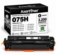 Compatible Canon 075H Negro Cartucho de Toner 6369C002 / 6365C002 para Canon i-SENSYS LBP646Cdw / LBP647Cdw / MF664Cdw / MF667Cdw