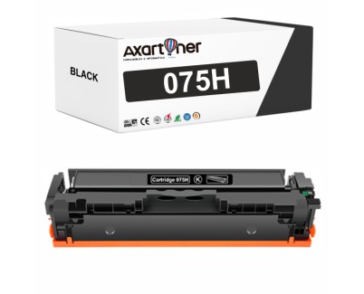 Compatible Canon 075H Negro Cartucho de Toner 6369C002 / 6365C002 para Canon i-SENSYS LBP646Cdw / LBP647Cdw / MF664Cdw / MF667Cdw