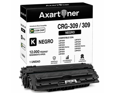 Compatible Canon 309 / CRG-309 Negro Cartucho de toner