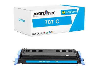 Compatible Canon 707 Cyan Cartucho de Toner 9423A004 para Canon LBP-5000 LBP-5100 LBP-5700