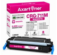 Compatible Canon 711 M Magenta Cartucho de Toner 1658B002 para I-Sensys LBP-5300, LBP-5360, LBP-5400, MF 8450, MF 9130, MF 9170, MF 9220, MF 9280; Lasershot LBP-5300, LBP-5360, LBP-5400; LBP 5300, 5360, LBP-5300, LBP-5360
