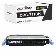 Compatible Canon 711 BK Negro Cartucho de Toner 1660B002 para I-Sensys LBP-5300, LBP-5360, LBP-5400, MF 8450, MF 9130, MF 9170, MF 9220, MF 9280; Lasershot LBP-5300, LBP-5360, LBP-5400; LBP 5300, 5360, LBP-5300, LBP-5360