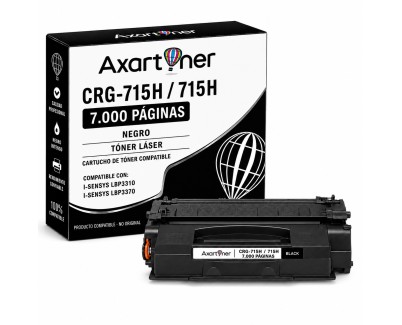 Compatible Canon 715H / CRG715H Negro Cartucho de Toner 1976B002