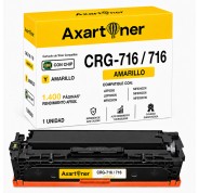 Compatible Canon 716 Amarillo Cartucho de Toner 1977B002 CRG-716Y