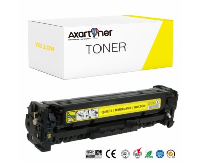 Compatible Canon 718 Amarillo Cartucho de Toner 2659B002 / CRG-718Y