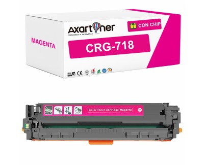 Compatible Canon 718 Magenta Cartucho de Toner 2660B002 / CRG-718M para LBP7200 LBP7210 LBP7660 LBP7680 MF8360 MF8380 MF8530 MF8540 MF8550 MF8580 MF720 MF722 MF724 MF725