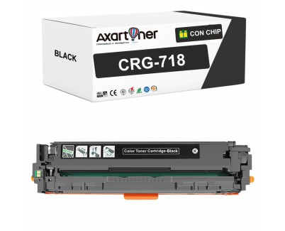 Compatible Canon 718 Negro Cartucho de Toner 2662B002 / CRG-718BK para LBP7200 LBP7210 LBP7660 LBP7680 MF8360 MF8380 MF8530 MF8540 MF8550 MF8580 MF720 MF722 MF724 MF725