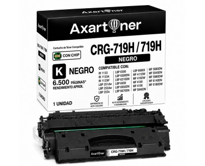 Compatible Canon 719H Negro Cartucho de Toner 3480B002 para Canon LBP-6300dn 6650dn 6680x 6670dn 6310dn MF6180dw 6140dn LBP-253x 251dw 252dw MF411dw 416dw 418x 419x
