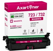Compatible Canon 723 / 732 Magenta Cartucho de Toner 2642B002 / 6260B002 para Canon i-SENSYS LBP7750C, LBP7780C