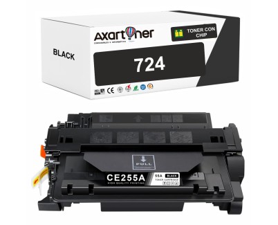 Compatible Canon 724 Negro Cartucho de Toner CRG-724 / 3481B002