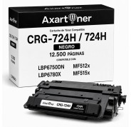 Compatible Canon 724H Negro Cartucho de Toner 3482B002 / CRG-724H para para LBP6750DN LBP6780X MF512x MF515x