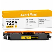 Compatible Canon 729 Amarillo Cartucho de Toner 4367B002 / CRG-729Y