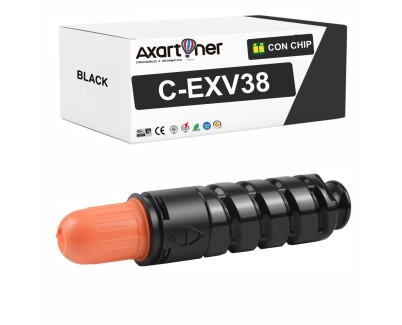 Compatible Canon C-EXV38 Negro Cartucho de Toner 4791B002 CEXV38 para Canon IR Advance 4045i 4051i 4245i 4251i