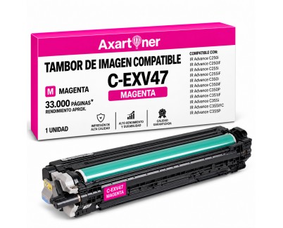 Compatible Canon C-EXV47 Magenta Tambor de Imagen (Drum) 8522B002 / CEXV47