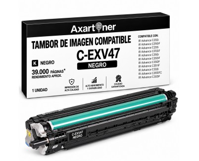 Compatible Canon C-EXV47 Negro Tambor de Imagen (Drum) 8520B002 / CEXV47