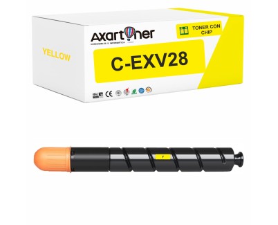 Compatible Canon CEXV28 Amarillo Cartucho de Toner 2801B003 para imageRUNNER Advance C5250 C5250i C5255 C5255i C5045i C5051 C5051i IR Advance C5250 C5250i