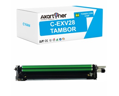 Compatible Canon CEXV28 Cyan Tambor de Imagen (Drum) 2777B003 para imageRUNNER Advance C5250 C5250i C5255 C5255i C5045i C5051 C5051i IR Advance C5250 C5250i