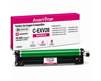 Compatible Canon CEXV28 Magenta Tambor de Imagen (Drum) 2777B003 para imageRUNNER Advance C5250 C5250i C5255 C5255i C5045i C5051 C5051i IR Advance C5250 C5250i