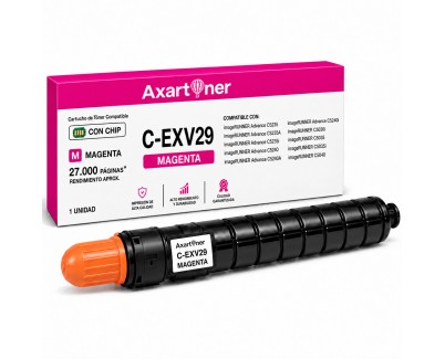 Compatible Canon CEXV29 Magenta Cartucho de Toner 2798B002 para imageRUNNER Advance C5235 C5235A C5235i C5240 C5240A C5240i C5030i C5035 C5035i C5040