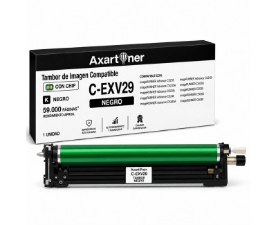 Compatible Canon CEXV29 Negro Tambor de Imagen (Drum) 2778B004BA para imageRUNNER Advance C5235 C5235A C5235i C5240 C5240A C5240i C5030i C5035 C5035i C5040