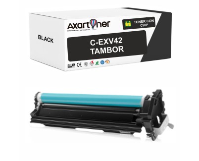 Compatible Canon CEXV42 Negro Tambor de Imagen (Drum) 6954B002 / C-EXV42 para IR2202, IR2202i, IIR2202n, IR2204, IR2204f, IR2206