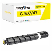 Compatible Canon CEXV47 Amarillo Cartucho de Toner 8519B002 / C-EXV47 para imageRUNNER Advance C250i C250iF C255i C255iF C350i C350iF C350P C351iF C355i C355iFC C355P