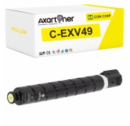 Compatible Canon CEXV49 Amarillo Cartucho de Toner C-EXV49 8527B002 / NPG67 / GPR53 para Canon IR C3320, C3320i, C3325i, C3330i, C3520i, C3525i, C3530i