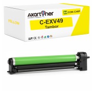 Compatible Canon CEXV49 Amarillo Tambor de Imagen (Drum) C-EXV49 8528B003 para Canon IR C3320, C3320i, C3325i, C3330i, C3520i, C3525i, C3530i
