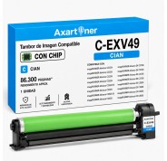 Compatible Canon CEXV49 Cyan Tambor de Imagen (Drum) C-EXV49 8528B003 para Canon IR C3320, C3320i, C3325i, C3330i, C3520i, C3525i, C3530i
