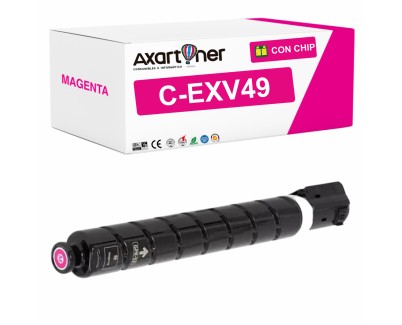 Compatible Canon CEXV49 Magenta Cartucho de Toner C-EXV49 8526B002 / NPG67 / GPR53 para Canon IR C3320, C3320i, C3325i, C3330i, C3520i, C3525i, C3530i