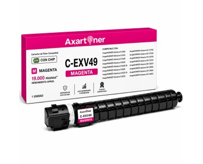 Compatible Canon CEXV49 Magenta Cartucho de Toner C-EXV49 8526B002 / NPG67 / GPR53 para Canon IR C3320, C3320i, C3325i, C3330i, C3520i, C3525i, C3530i