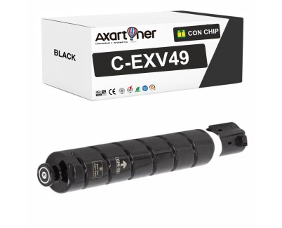 Compatible Canon CEXV49 Negro Cartucho de Toner C-EXV49 8524B002 / NPG67 / GPR53 para Canon IR C3320, C3320i, C3325i, C3330i, C3520i, C3525i, C3530i