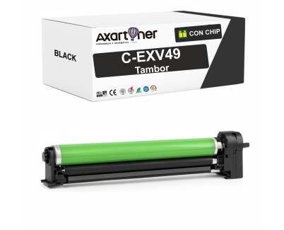 Compatible Canon CEXV49 Negro Tambor de Imagen (Drum) C-EXV49 8528B003 para Canon IR C3320, C3320i, C3325i, C3330i, C3520i, C3525i, C3530i