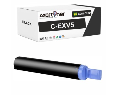 Compatible Canon CEXV5 Negro Cartucho de Toner 6836A002 / C-EXV5 para Canon IR1600 IR1605 IR1610 IR2000 IR2010