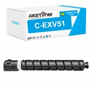 Compatible Canon CEXV51 Cyan Cartucho de Toner 0482C002 C-EXV51C para imageRUNNER Advance C5500 C5535 C5540 C5550 C5560 Advance DX C5735 C5740 C5750
