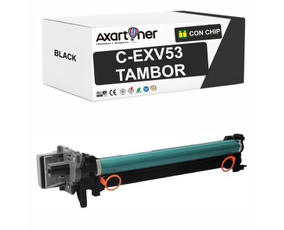 Compatible Canon CEXV53 Negro Tambor de Imagen 0475C002 (Drum) para Canon iR Advance 4525i 4535i 4545i 4551i 4555i DX4725i DX4735i DX4745i DX4751i DX4755I