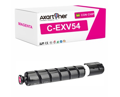 Compatible Canon CEXV54 Magenta Cartucho de Toner 1396C002 / C-EXV54 para imageRUNNER C3025i C3125i C3226i IR-C3025i IR-C3125i IR-C3226i