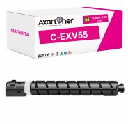 Compatible Canon CEXV55 Magenta Cartucho de Toner 2184C002 C-EXV55 para Canon IR Advance C256i, C256i II, C256iF II, C256is, C356i, C356i II, C356if II, C356P, C356P II, C356P III