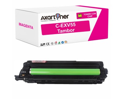 Compatible Canon CEXV55 Magenta Tambor de Imagen (Drum) 2188C002 C-EXV55 para Canon IR Advance C256i, C256i II, C256iF II, C256is, C356i, C356i II, C356if II, C356P, C356P II, C356P III