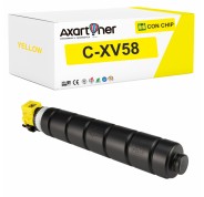 Compatible Canon CEXV58 Amarillo Cartucho de Toner C-EXV58 3766C002 para Canon imageRUNNER Advance DX C5840i / C5850i / C5860i / C5870i
